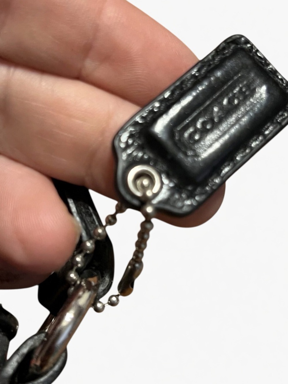 Coach Black and Red Plaid Tartan Signature Crossbody - Picture 10 of 12